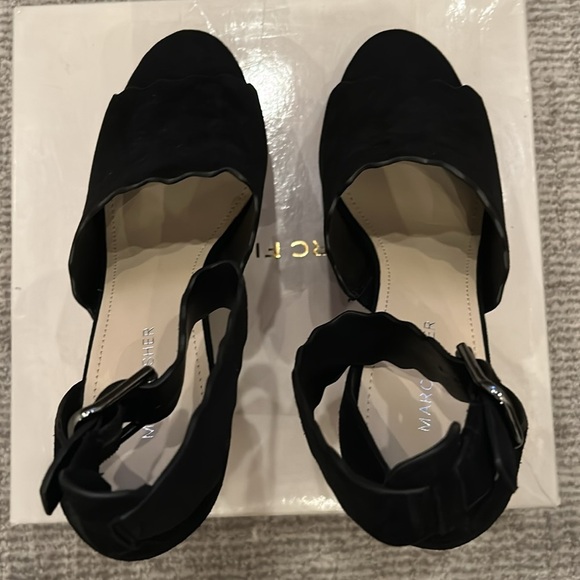 Marc Fisher Mfhayo Black Suede 10 - Picture 5 of 6